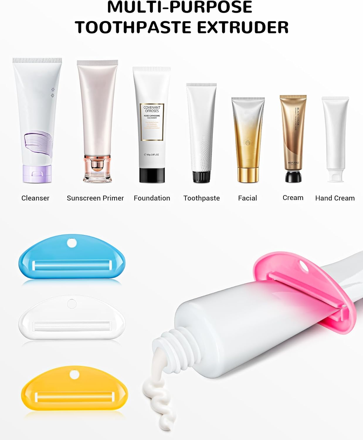 Evernest Toothpaste Squeezer (Pack of 4)